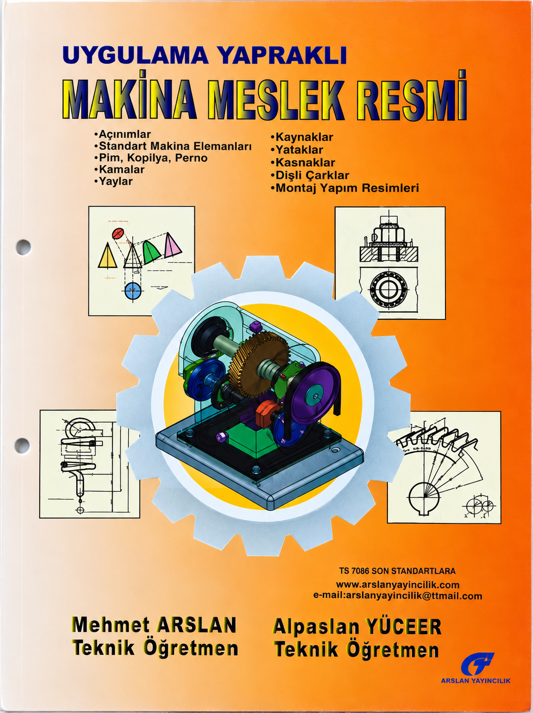 Mehmet Arslan ve Alpaslan Yüceer Makina Meslek Resmi kitap kapağı